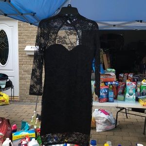 H&M Black Lace Dress